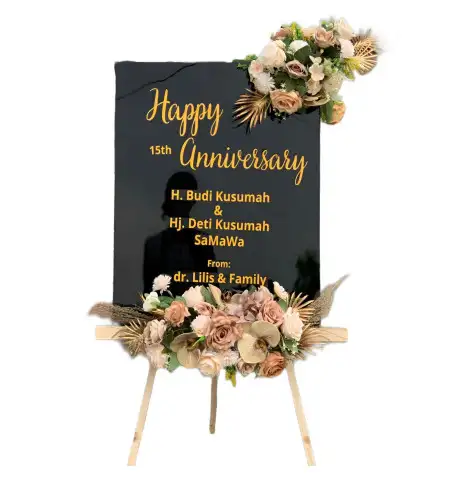 Papan Bunga Akrilik Pegandon